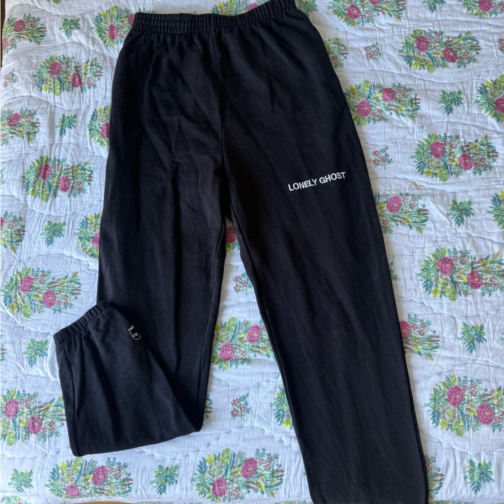 Lonely Ghost Black Sweatpants